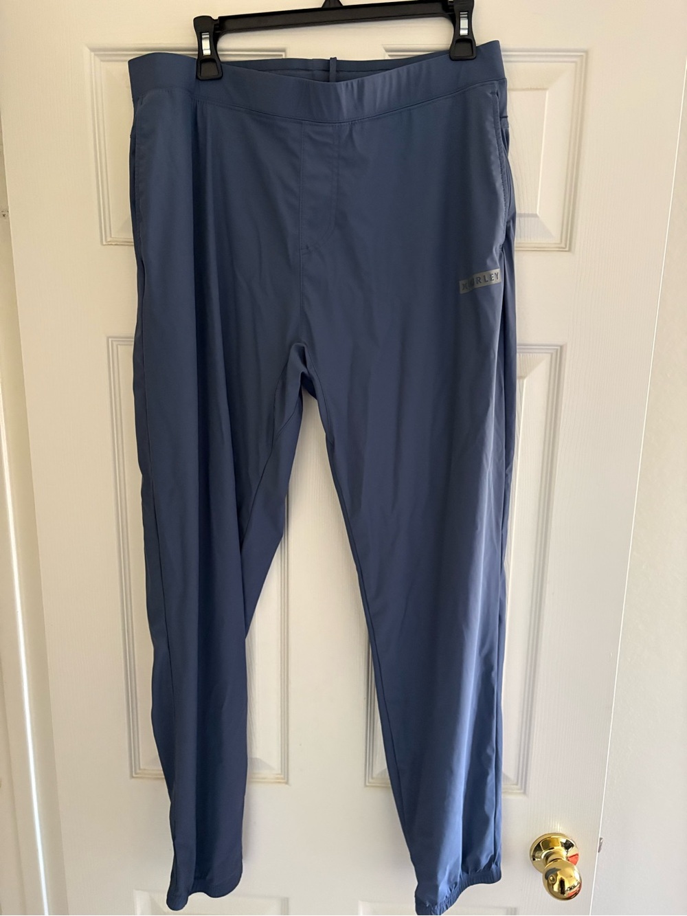 Hurley Slate Blue Jogger SZ L Sweatpants